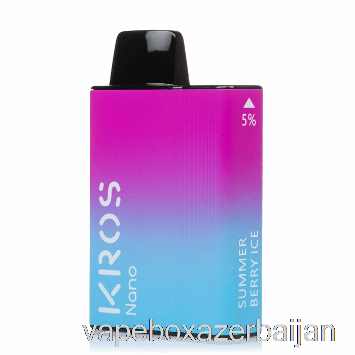 Vape Smoke Kros Nano 5000 Disposable Summer Berry Ice